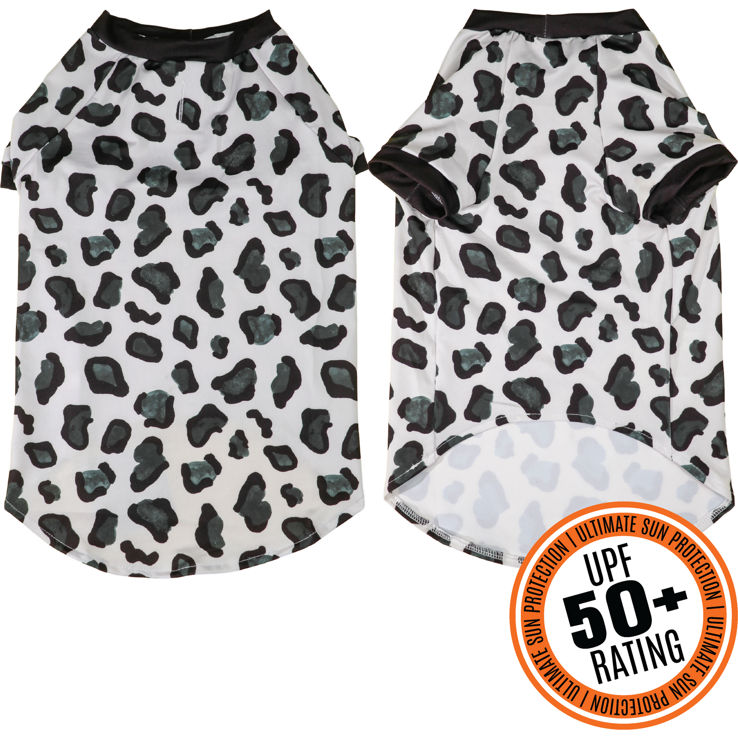 Dog Rashie UPF 50+ Ultimate Sun Protection Beachwear Leopard