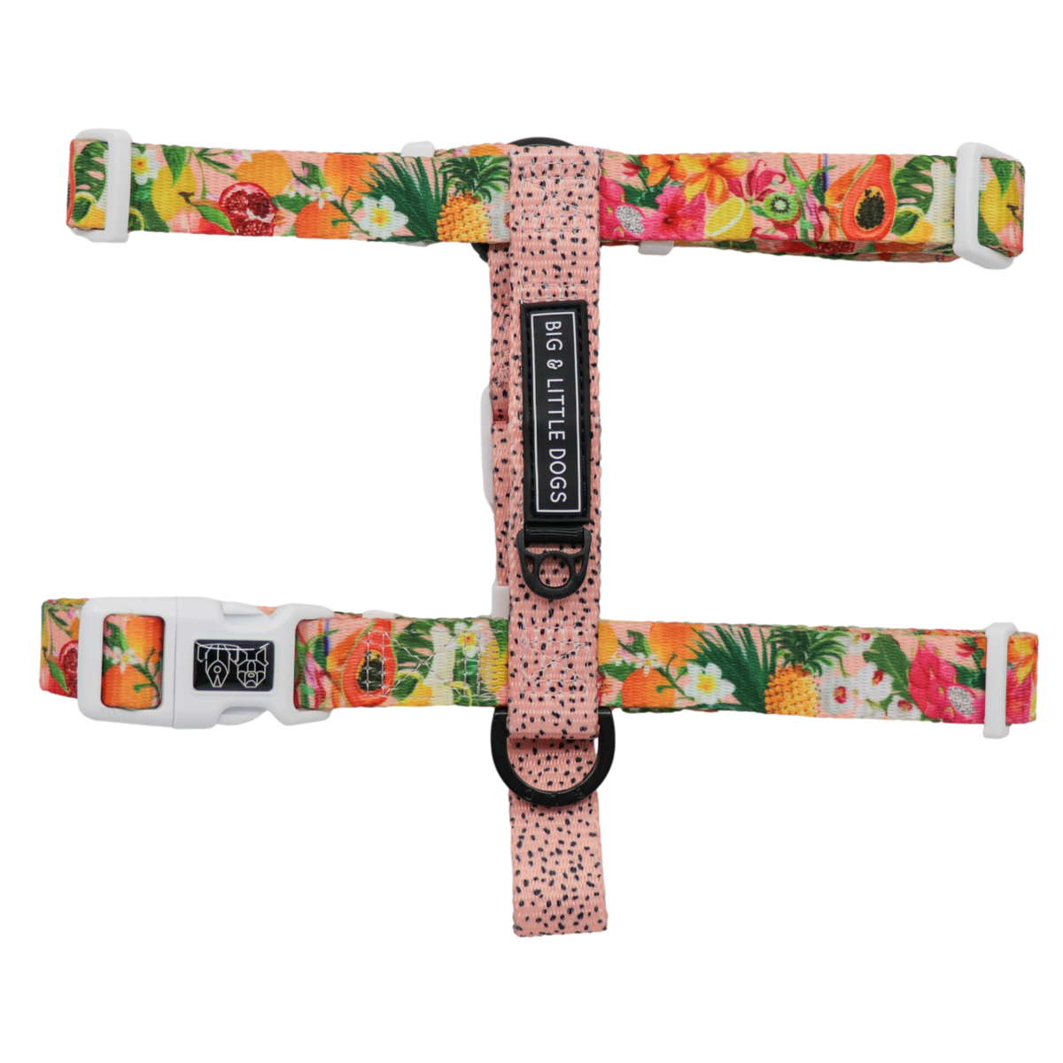 DOG STRAP HARNESS: Fruit Salad {FINAL SALE}
