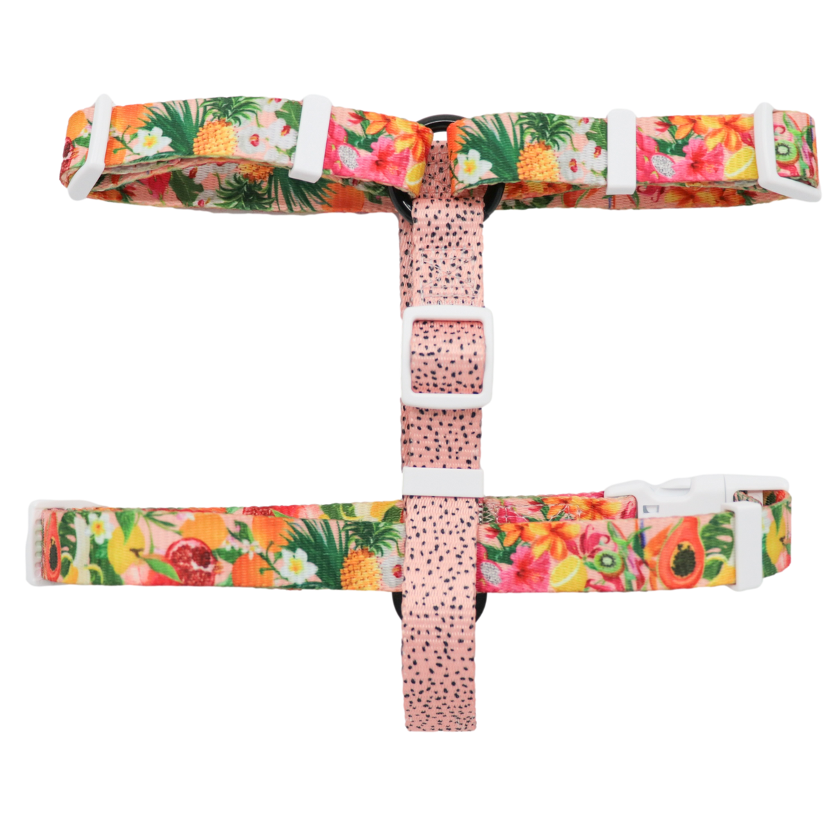 DOG STRAP HARNESS: Fruit Salad {FINAL SALE}