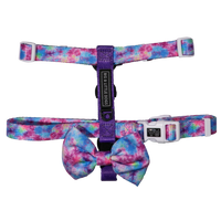 Dog Strap Harness Tie Dye For