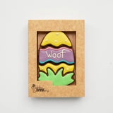 DOG TREATS Golden BARKery Easter Dog Treats - WOOF Easter Egg Dog Biscuit