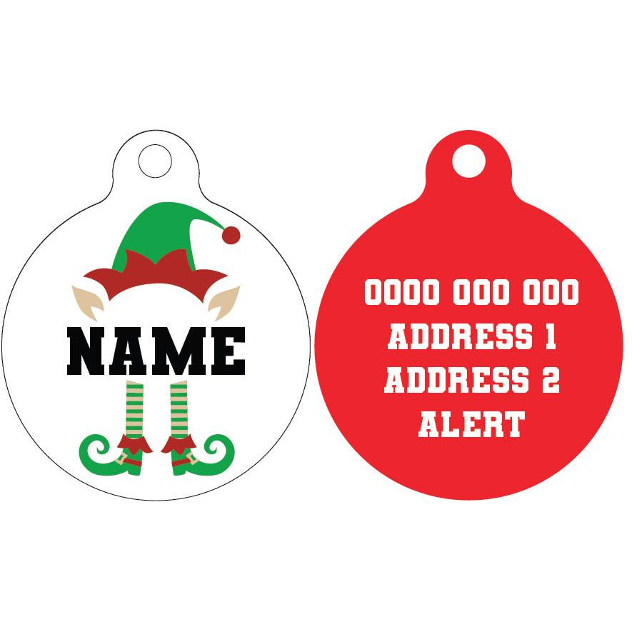 Pet ID Tag | Elf Version 1