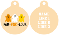 Pet ID Tag | Fab-boo-lous