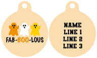 Pet ID Tag | Fab-boo-lous