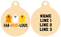 Pet ID Tag | Fab-boo-lous