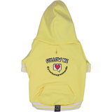 HOODIE DOG JUMPER: Lemon {FINAL SALE}