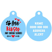 Pet ID Tag | Free Kisses