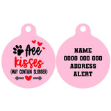 Pet ID Tag | Free Kisses