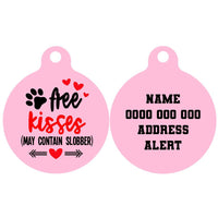 Pet ID Tag | Free Kisses