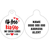 Pet ID Tag | Free Kisses