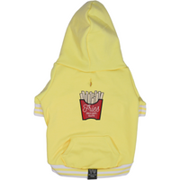 HOODIE DOG JUMPER: Lemon {FINAL SALE}