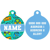 Pet ID Tag | Game Over