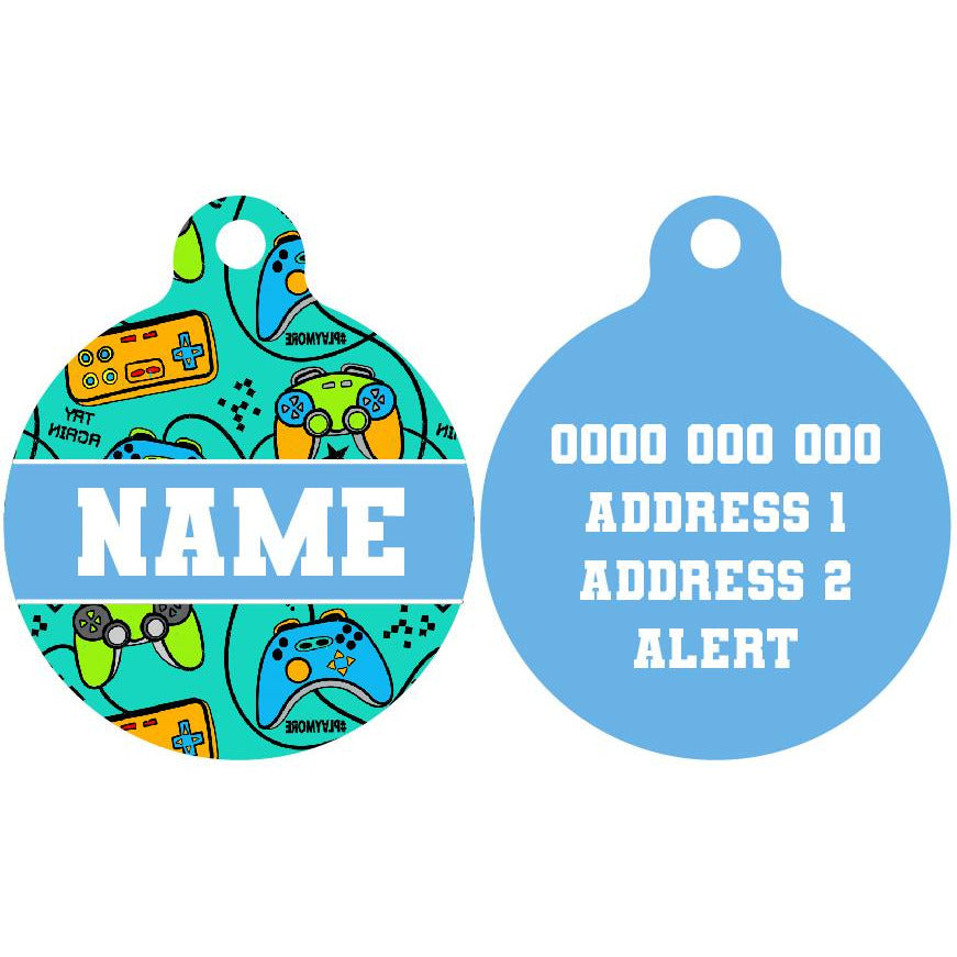 Pet ID Tag | Game Over