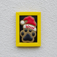 DOG TREATS | Golden BARKery: Christmas Dog Treat - WOOF Santa Paws