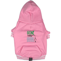 HOODIE DOG JUMPER: Pink {FINAL SALE}