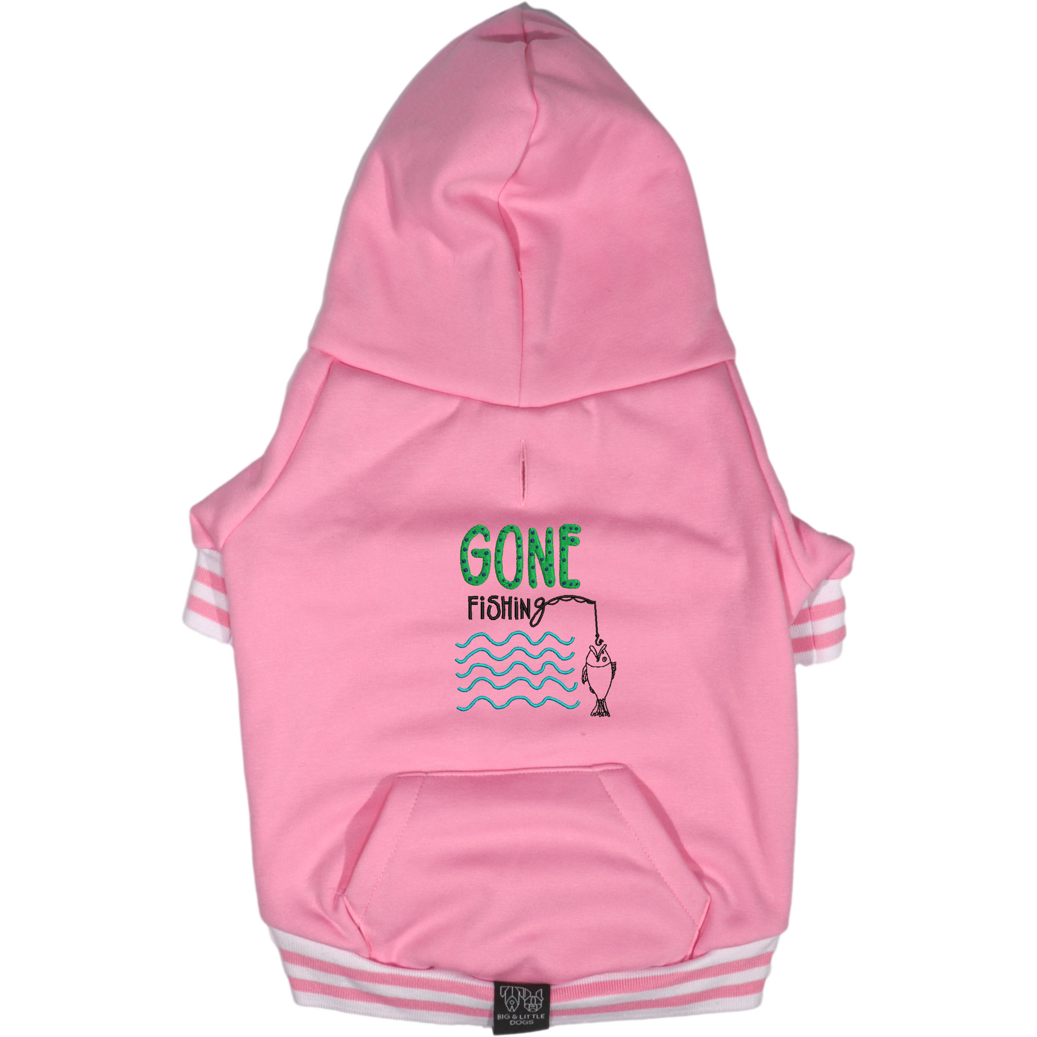 HOODIE DOG JUMPER: Pink {FINAL SALE}