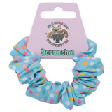 SCRUNCHIE: Blue Confetti {FINAL SALE}