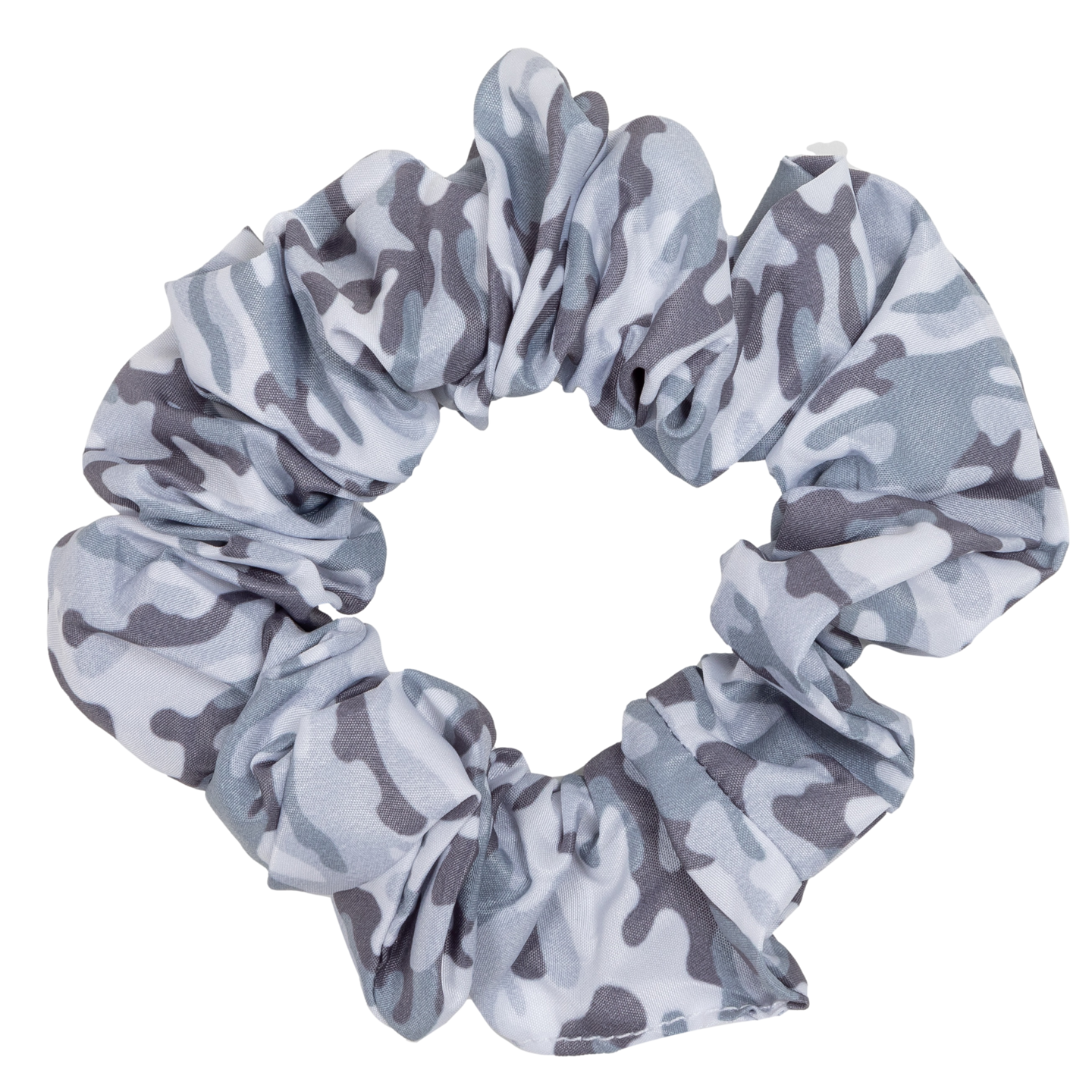 SCRUNCHIE: Grey Camo