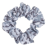 SCRUNCHIE: Grey Camo