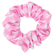 Hair Scrunchie Pretty Pink Gingham