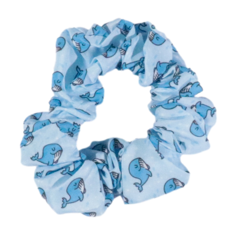 SCRUNCHIE: Whale, Hello There {FINAL SALE}