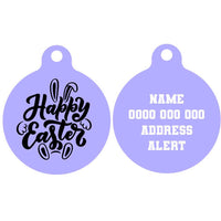 Pet ID Tag | Happy Easter Version 1