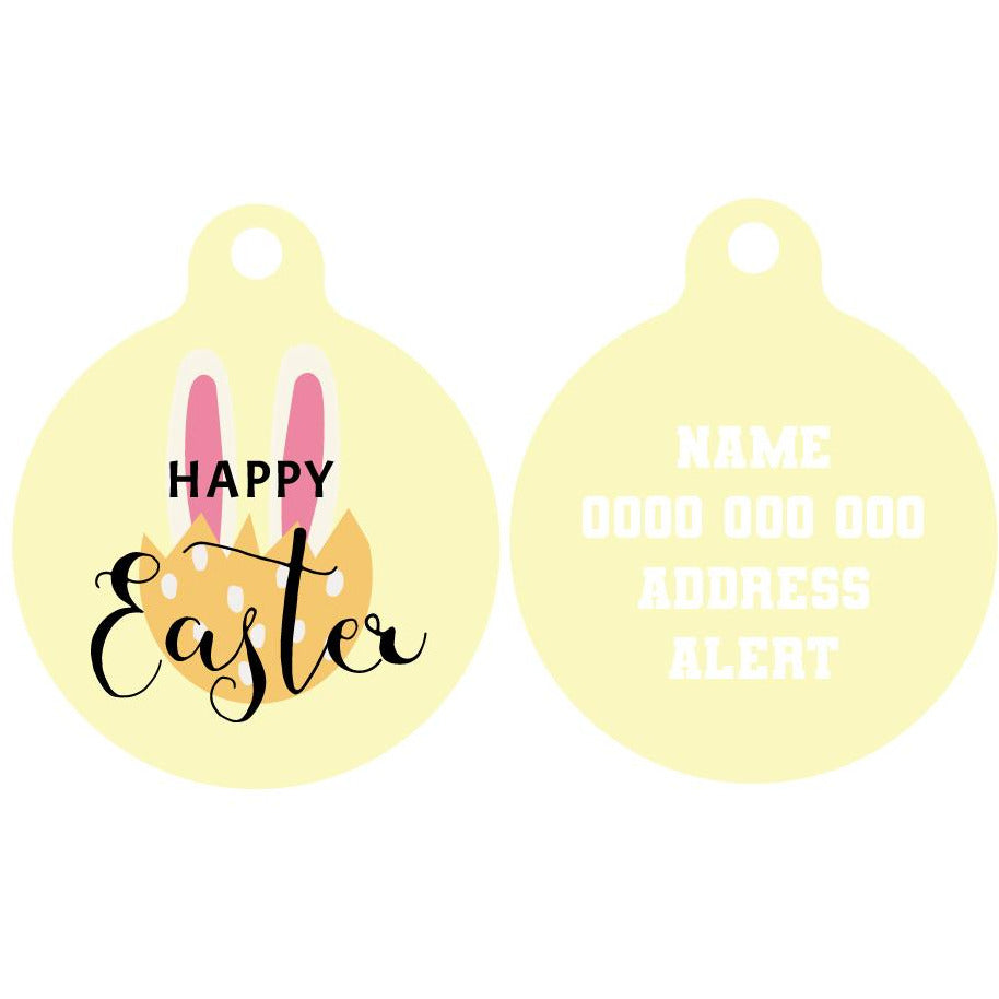 Pet ID Tag | Happy Easter Version 2