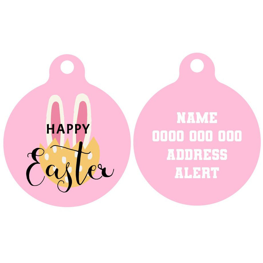 Pet ID Tag | Happy Easter Version 2