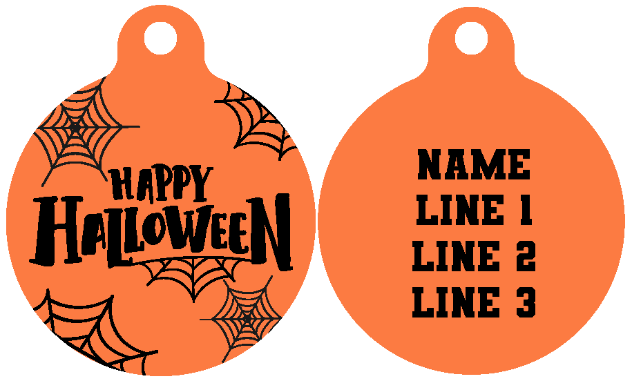 Pet ID Tag | Happy Halloween