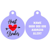 Pet ID Tag | Heart Breaker