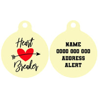 Pet ID Tag | Heart Breaker