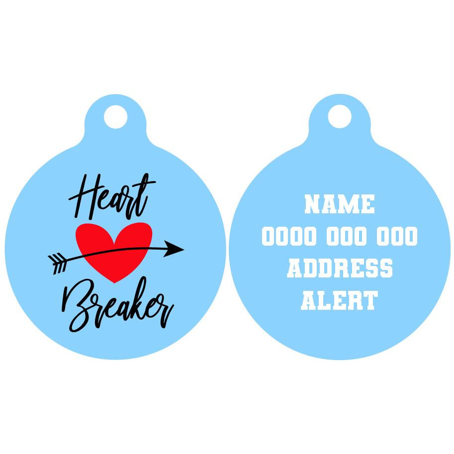 Pet ID Tag | Heart Breaker