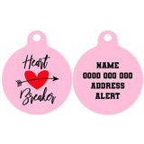 Pet ID Tag | Heart Breaker