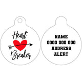 Pet ID Tag | Heart Breaker