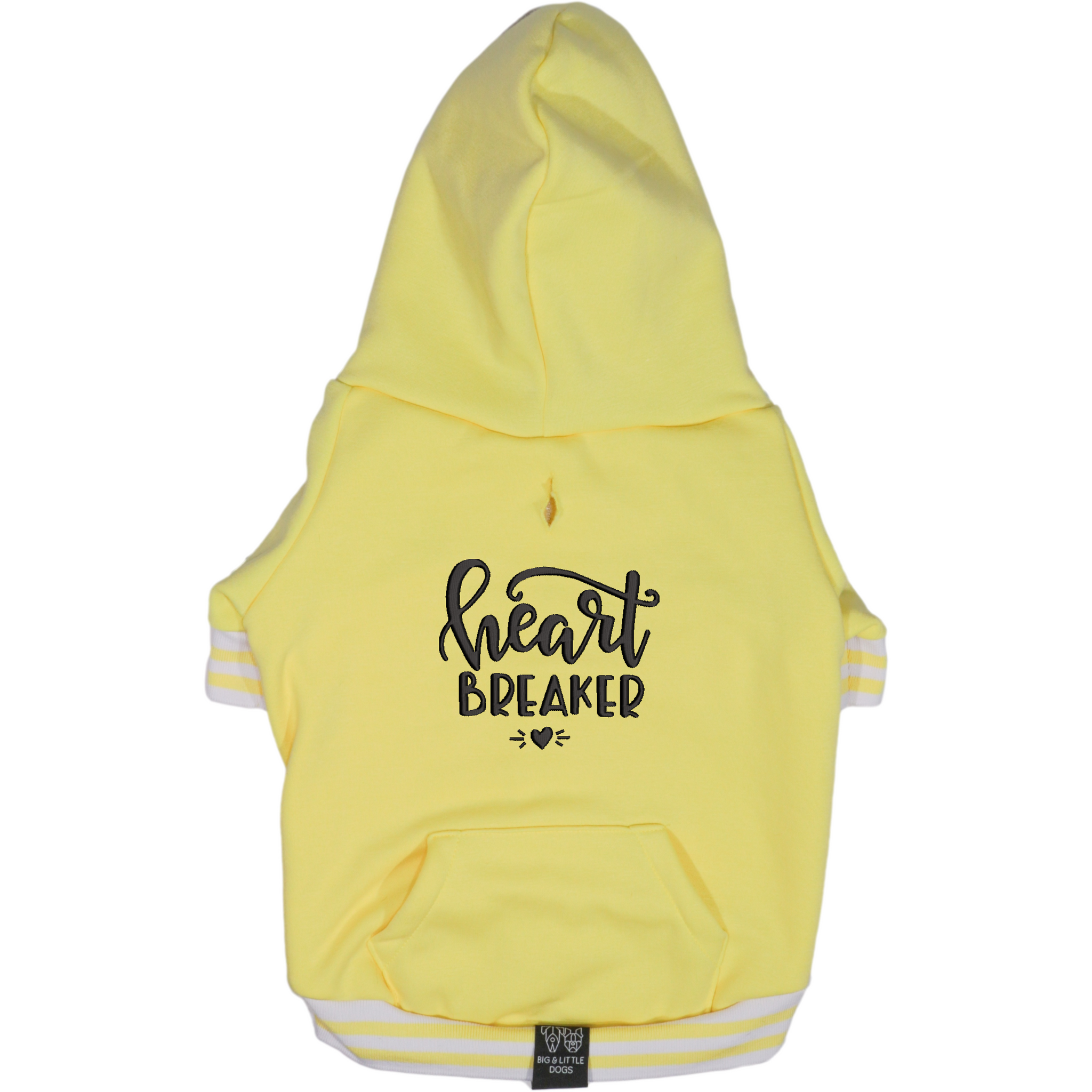 HOODIE DOG JUMPER: Lemon {FINAL SALE}