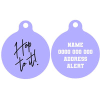 Pet ID Tag | Hop To It