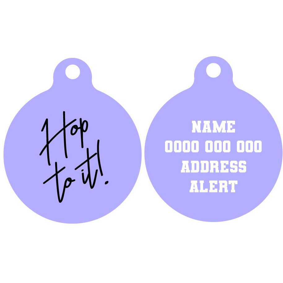 Pet ID Tag | Hop To It