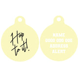 Pet ID Tag | Hop To It