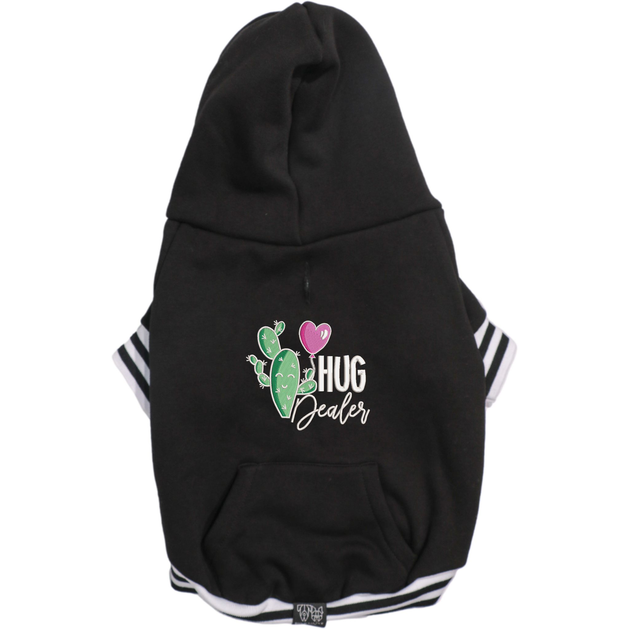 HOODIE DOG JUMPER: Black {FINAL SALE}