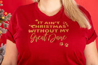 BLD LIFESTYLE CLUB TEE: "It Ain't Christmas Without My (BREED NAME)" | Jade (Vinyl)