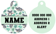 Pet ID Tag | Koala-fied Tree Hugger