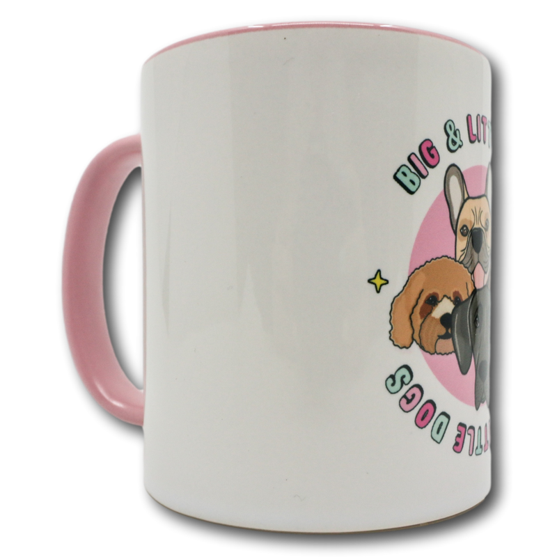 Coffee Mug: Big & Little Dogs {FINAL SALE}