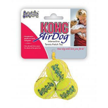 KONG: Airdog Squeaker Balls (Small - 3 Pack)