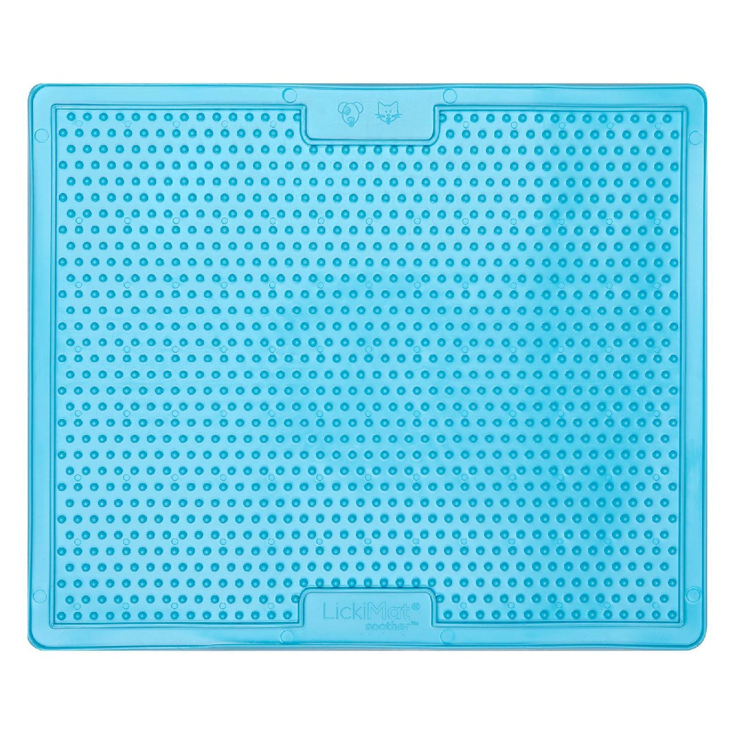 LICKIMAT: Soother Original Slow Food Licking Mat (XLarge) - Blue