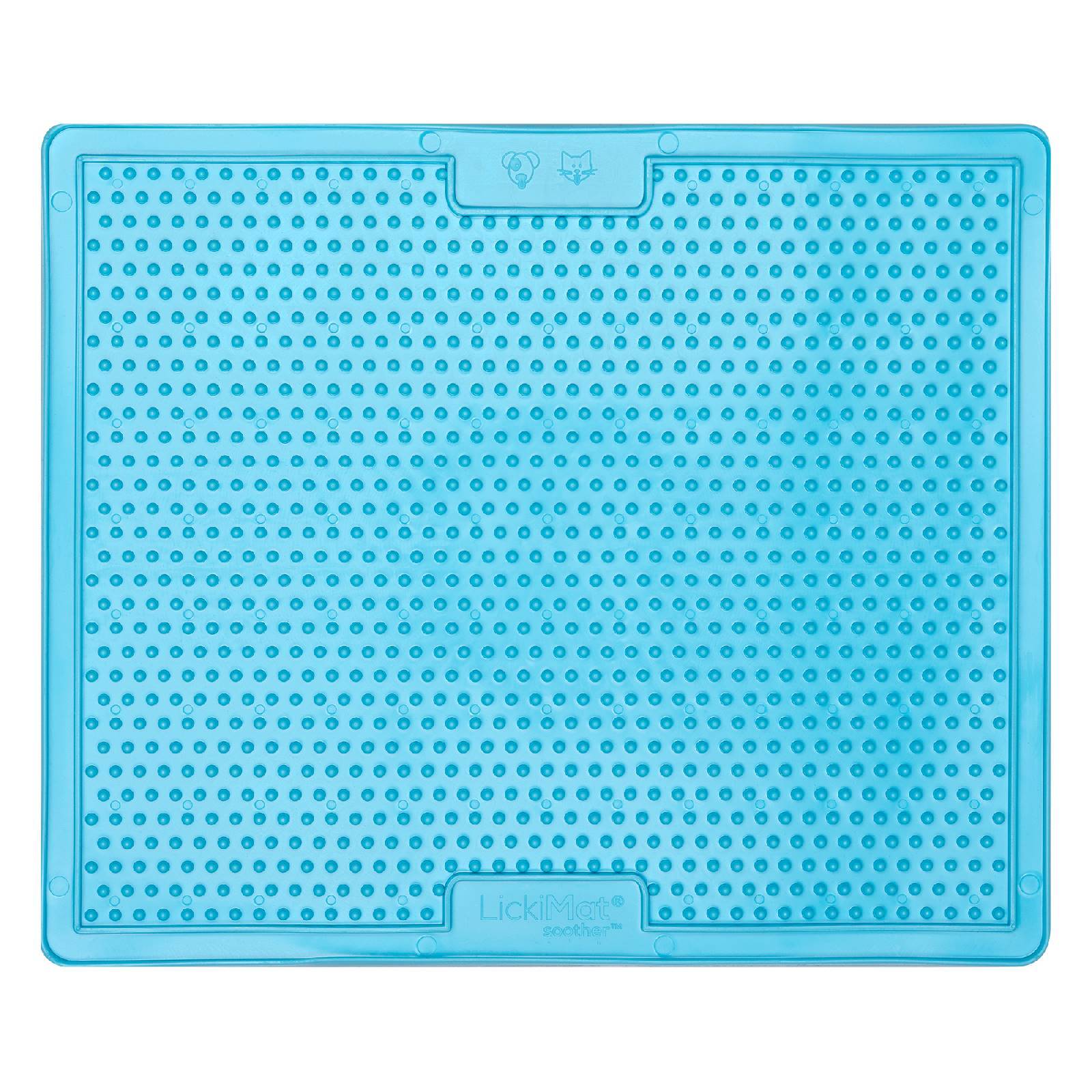 LICKIMAT: Soother Original Slow Food Licking Mat (XLarge) - Blue