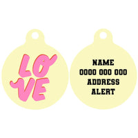 Pet ID Tag | LOVE