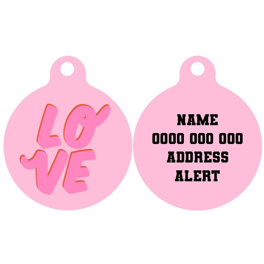 Pet ID Tag | LOVE