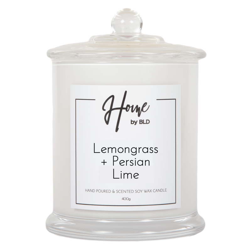 Home by BLD | Lemongrass & Persian Lime Soy Candle