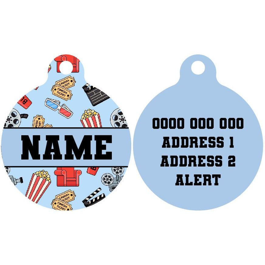 Pet ID Tag | Lights, Camera, Action