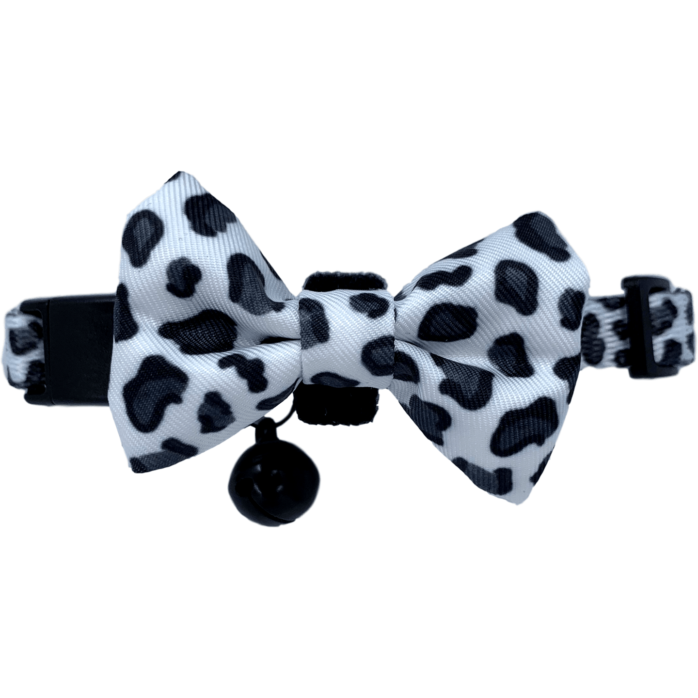 Cat Collar and Bow Tie Off Wild Cat Leopard Print